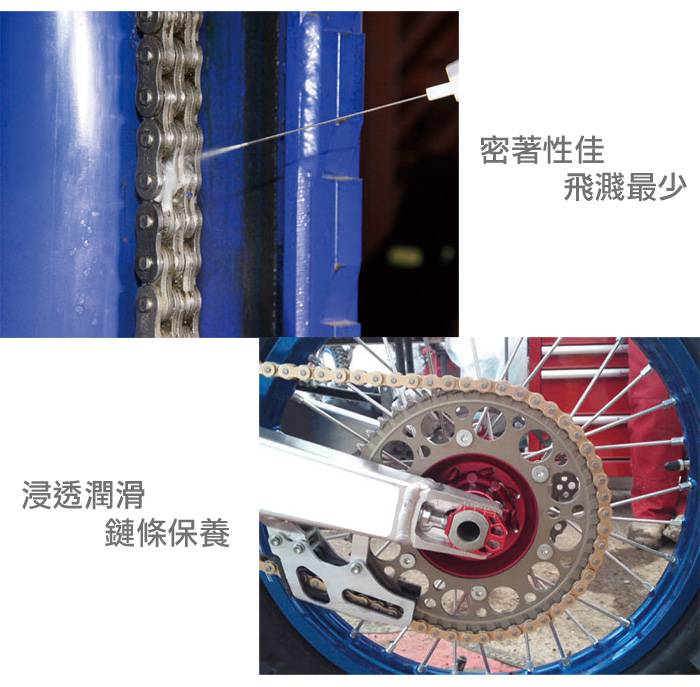 日本原裝NX512乾式鍊條油 耐水性極壓鏈條潤滑劑